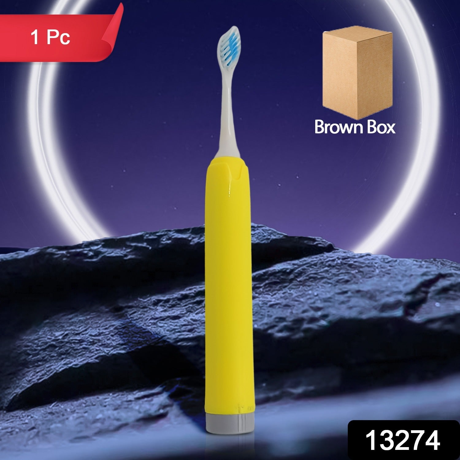 Adult Waterproof Electric Toothbrush 1 Head Battery Operated Toothbrush (1 Pc  Battery Not Included) Adult Waterproof Electric Toothbrush 1 Head Battery Operated Toothbrush (1 Pc  Battery Not Included)